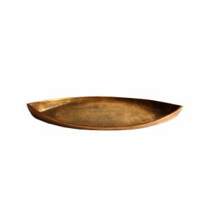 Gold Schale für Dekoration (50 cm)