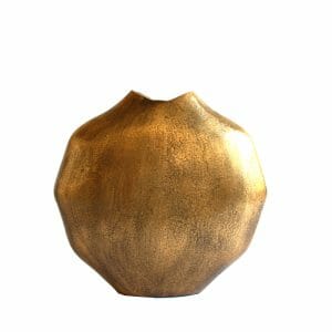 Deko-Vase Gold (Größe: 30 cm)