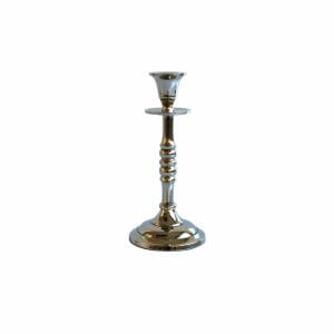 Kerzenhalter Silber (Größe: 20 cm)